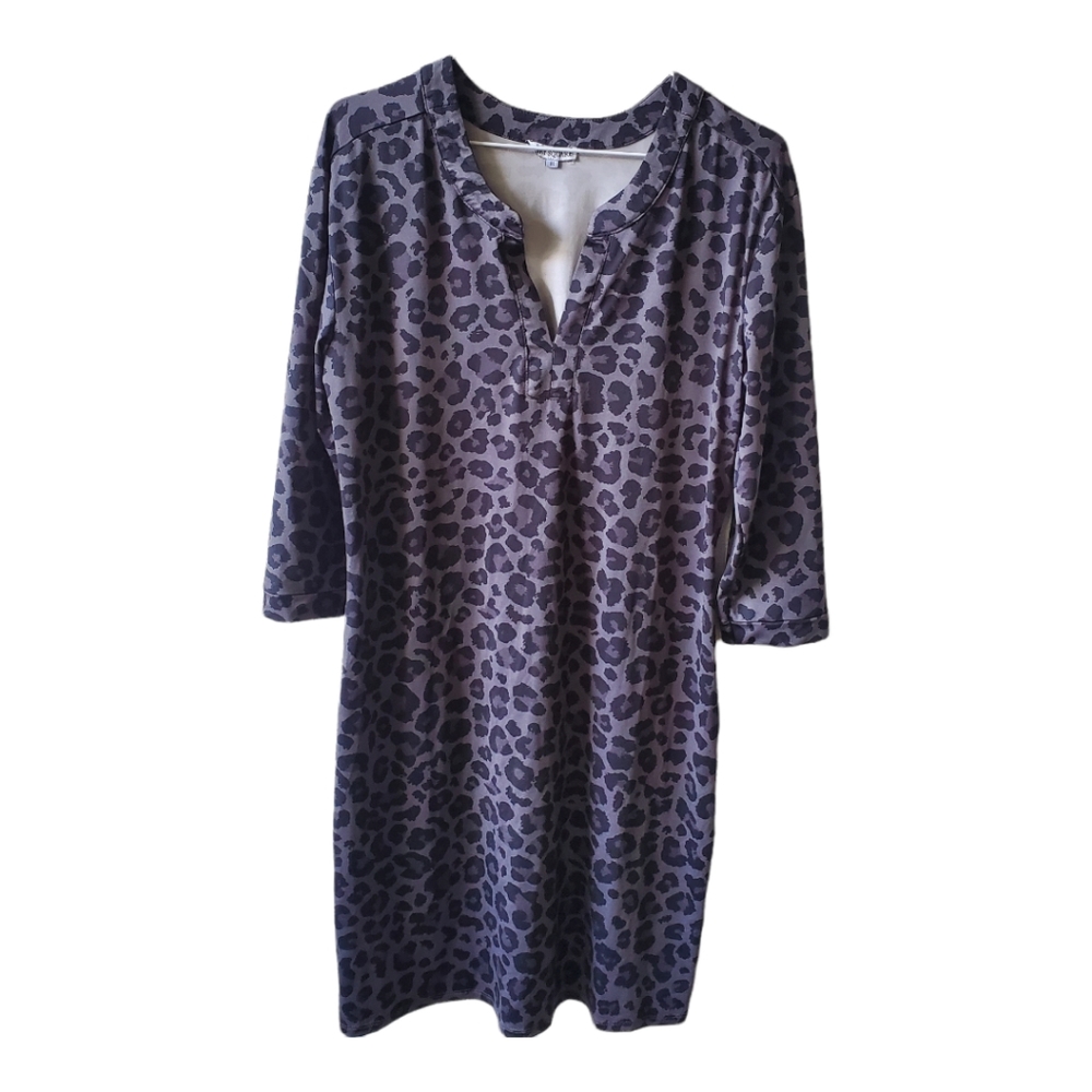 MARY SQUARE animal print dress size m